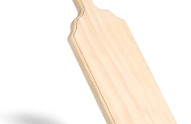 Crafting Memories: A Review of the Pllieay 15 Inch Unfinished Wooden Paddle for Your DIY Decor!