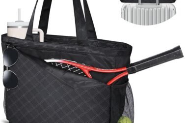Serve Up Style: The Roomy Tennis Tote Bag Review!