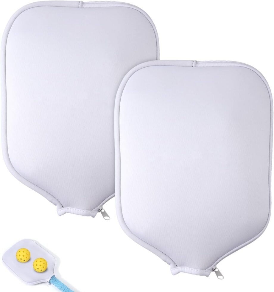 Covering Your Game: A Fun Review of 2pcs Waterproof Neoprene Pickleball Paddle Covers!