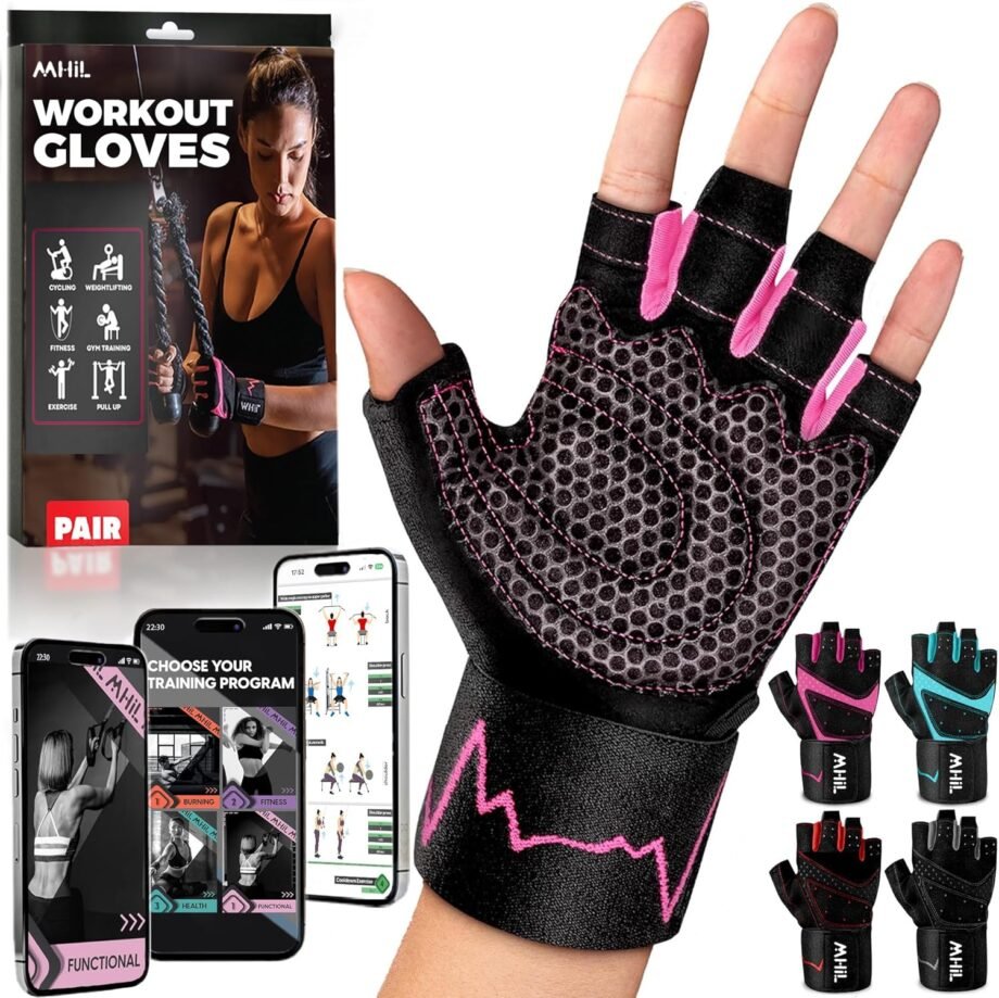 Get a Grip: Unleashing Performance with MhIL Workout Gloves for Women!