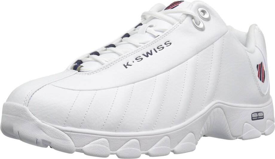 K-Swiss Men's ST329 CMF Sneaker: The Ultimate Dad Shoe for Courtside Comfort and Style!