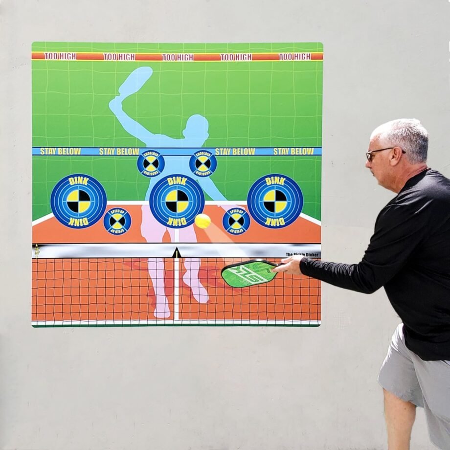 Dink Like a Pro: Master Pickleball Training with the Dink Train Pad!