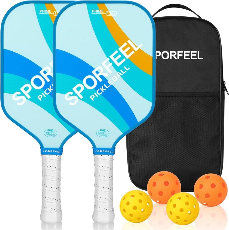 Get Your Game On: A Review of the USAPA Approved Pickleball Paddle Set for Everyone!
