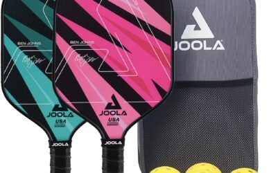 Serve Up Fun: JOOLA Pickleball Paddles Set of 2 – The Perfect Blend of Style and Performance!