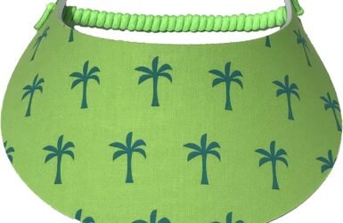 Serve Up Style: The Pickleball Fashion Fabric Foam Sun Visor for Women!