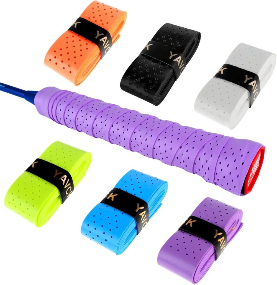 Grip It and Rip It: A Review of the 6 Pcs Professional Grip Tape for Ultimate Court Control!