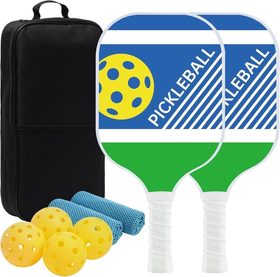 Unleash Your Game: A Review of the USAPA Approved Lightweight Pickleball Paddles Set!