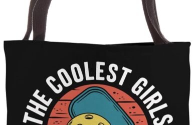 Pickleball Perfection: Unpacking The Coolest Girls Play Pickleball Tote Bag!