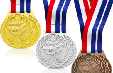 Score Big with Donrime Pickleball Medals: The Perfect Trophy for Champions!