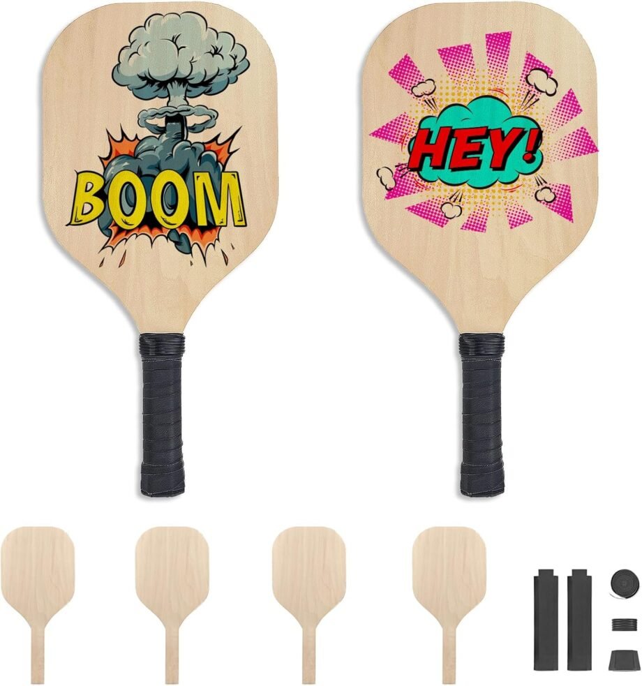 Serve Up Fun: Review of the 6 Pack Sublimation Blanks Pickleball Paddles!