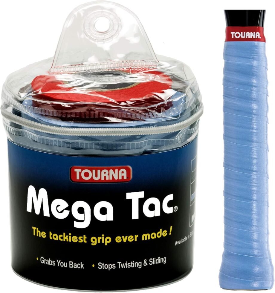 Ultimate Grip Revolution: Unleashing the Tourna Mega Tac Extra Tacky Overgrip 30-Pack!