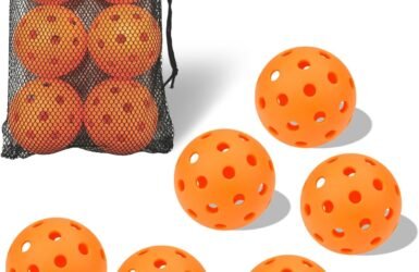 Game On: Unleashing the Fun with 6 Pack Sports Outdoor Pickleballs!