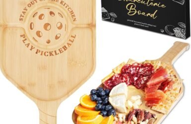 Serve Up Some Fun with the Pickleball Charcuterie Board: A Unique Gift for Every Pickleball Enthusiast!