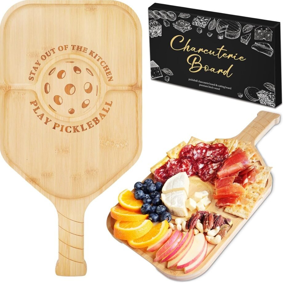 Serve Up Some Fun with the Pickleball Charcuterie Board: A Unique Gift for Every Pickleball Enthusiast!