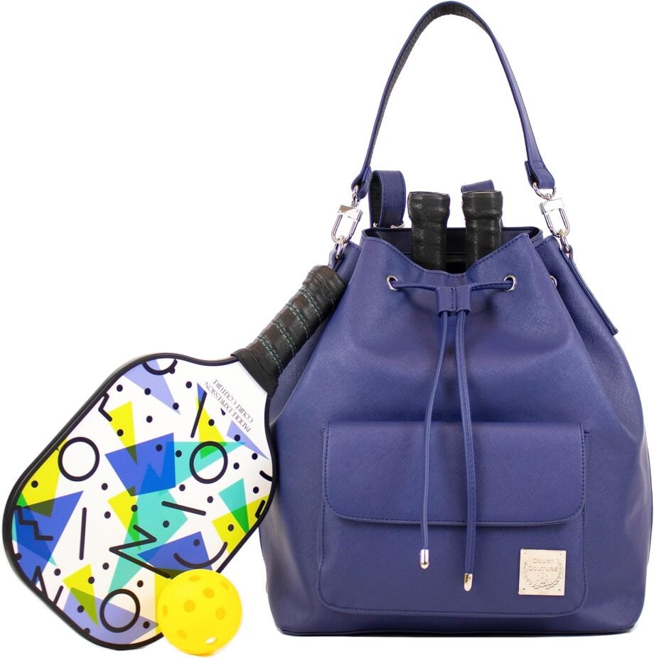 Game On: The Ultimate Tennis/Pickleball Backpack Combo in Navy!