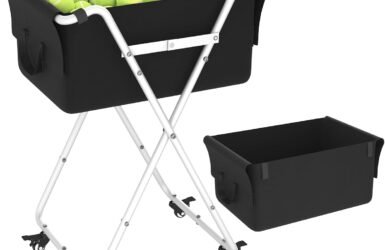 Tennis and Pickleball Made Easy: The Ultimate Foldable Hopper Cart Review!