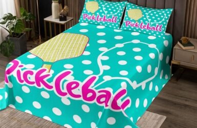 Serve Up Style: A Review of the Erosebridal Pickleball Twin Bedding Set for Young Athletes!