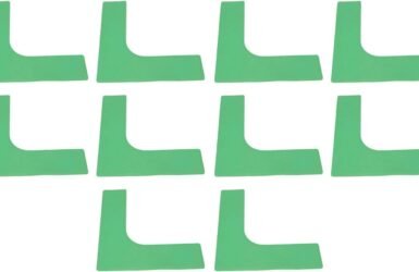Get in the Game with OUKENS 10 PCS Tennis Court Line Boundary Markers: Your Ultimate Spot Marker for All Sports!