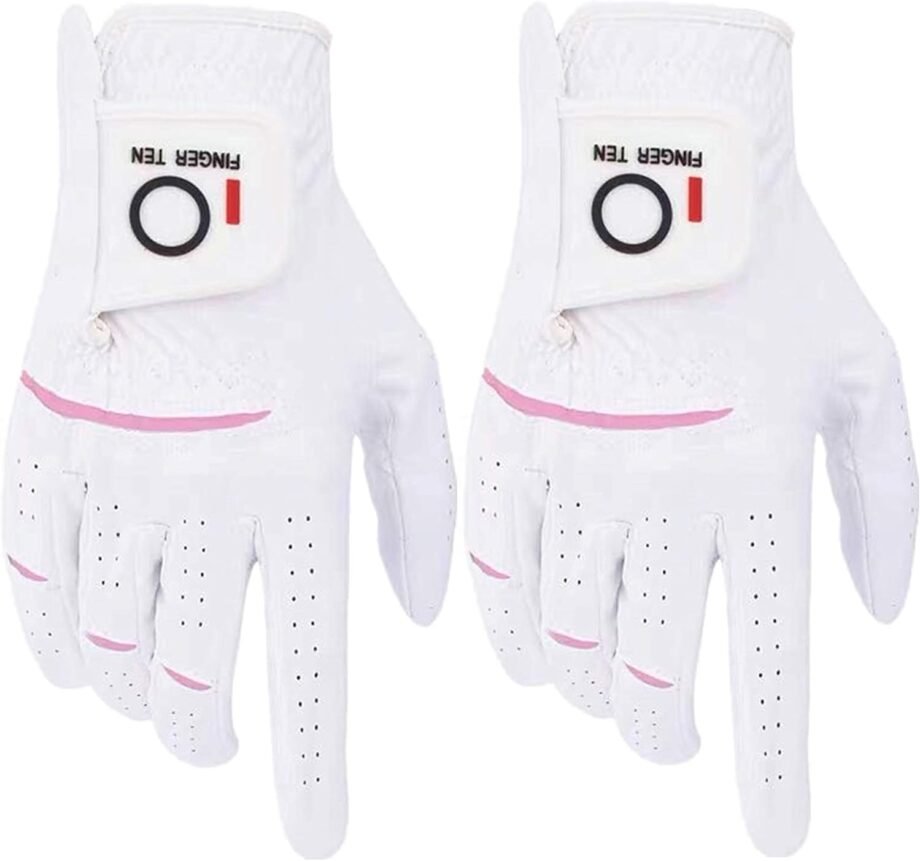 Swing in Style: FINGER TEN Women's Golf Gloves Review – The Perfect Pair for Performance!