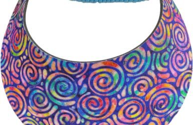 Swing in Style: The Pickleball Fashion Fabric Foam Sun Visor Review!