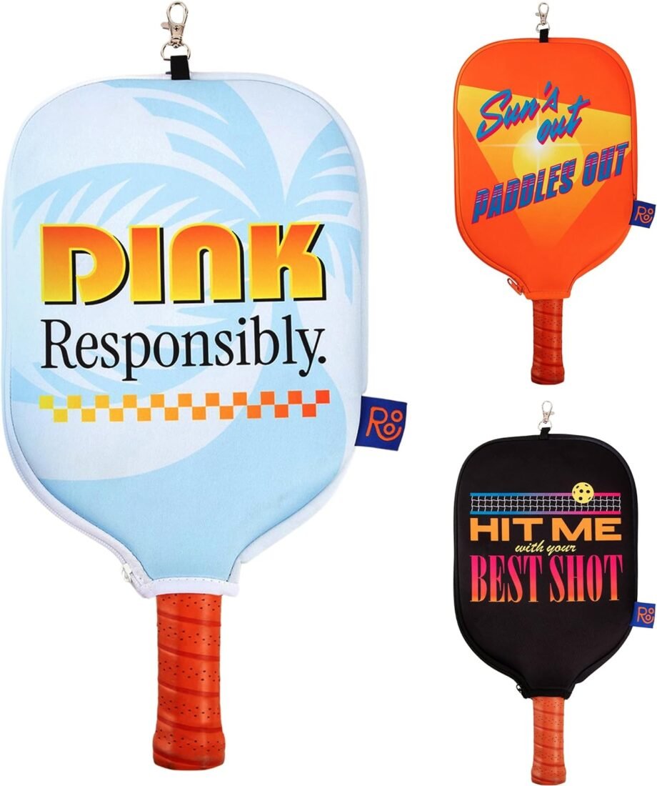 Unleash Your Game with the Roo Pickleball Paddle Cover: The Perfect Blend of Style and Protection!