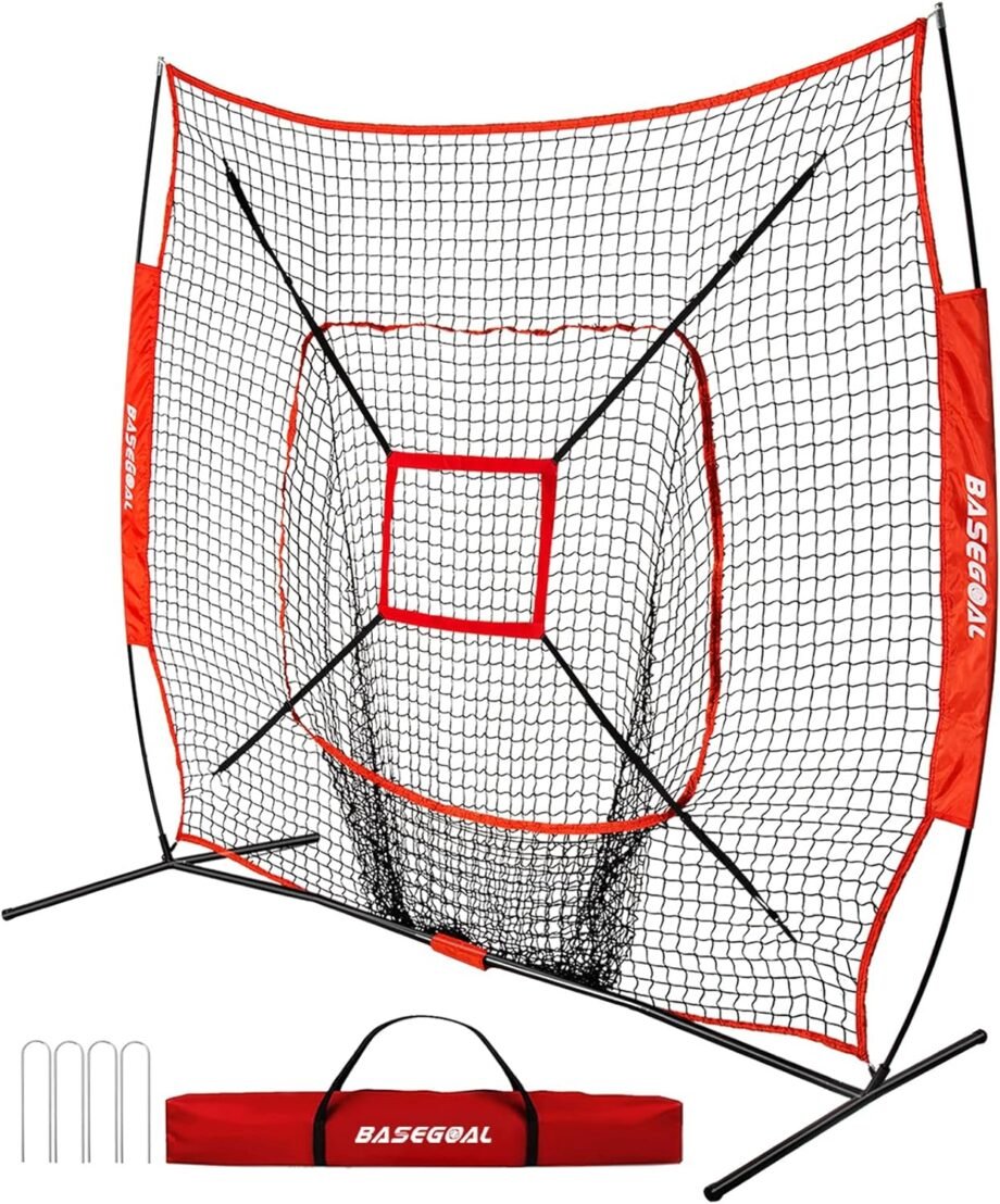 Home Run Ready: A Review of the 7'×7' Baseball Softball Practice Net!