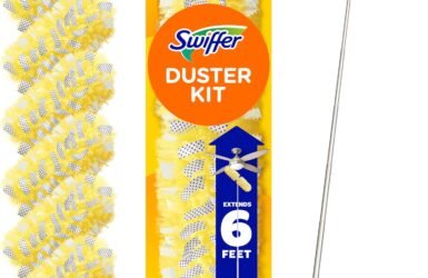 Swiffer Duster Kit: The Ultimate Cleaning Sidekick with Super Extendable Reach!