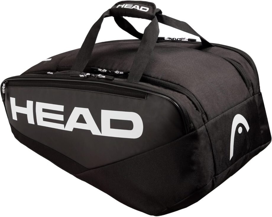 Serve Up Style: A Review of the HEAD Pro Pickleball Bag in Sleek Black and White