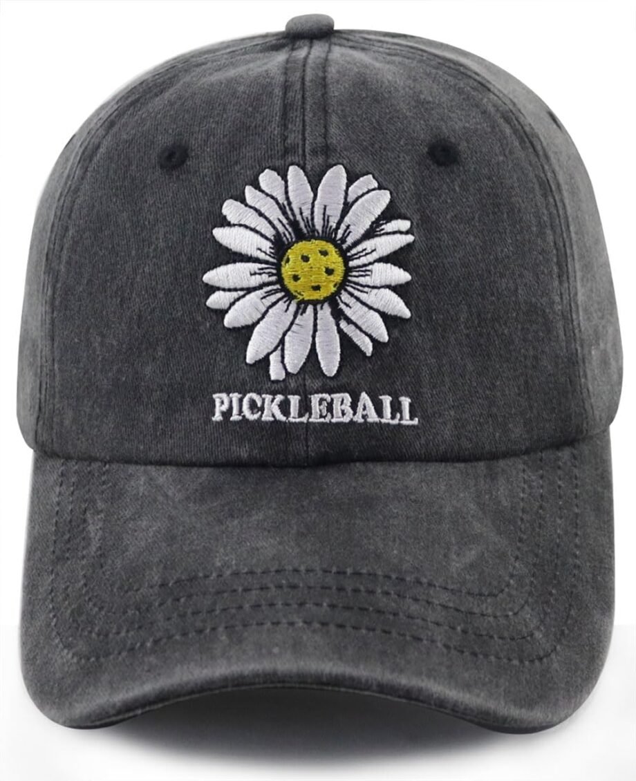 Daisy Delights: The Ultimate Pickleball Hat for Women That's Just Too Cute to Play Without!