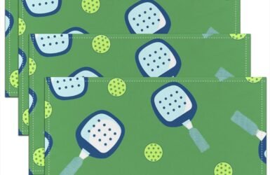 Dine and Play: Erosebridal Pickleball Placemats Add Fun to Every Meal!