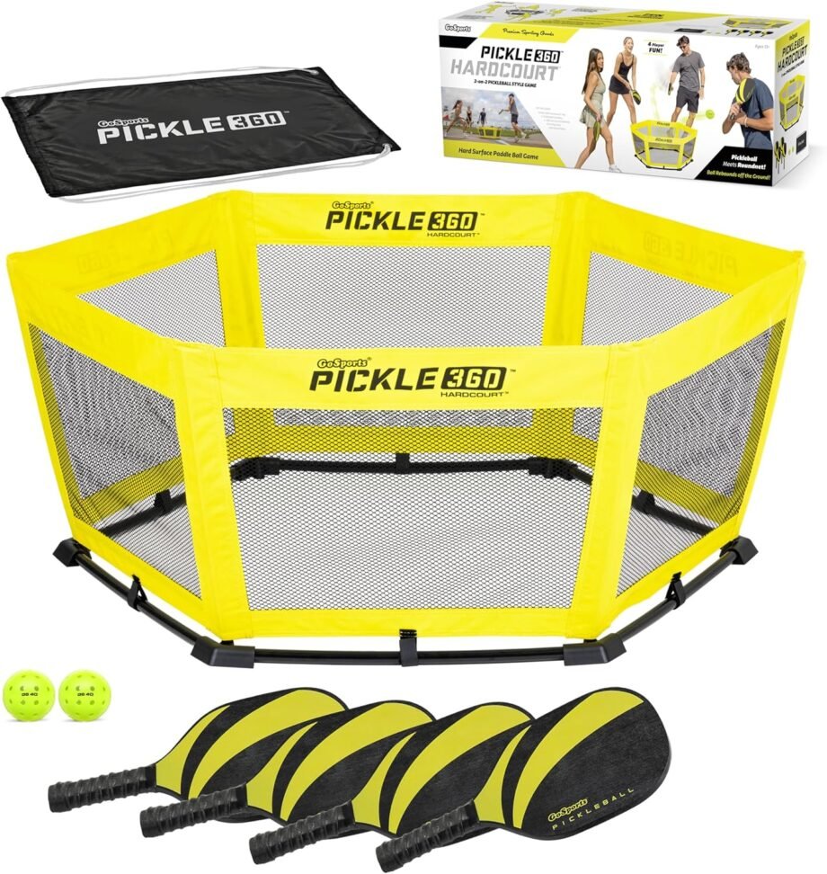 Pickleball Fun Anywhere: Unleashing the GoSports Pickle 360 Game Set!
