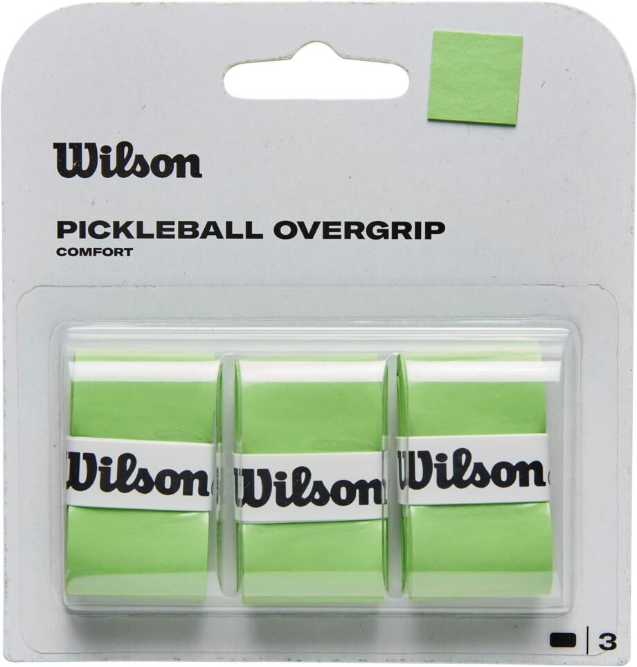 Rev Up Your Game with WILSON Pickleball Paddle Overgrips - 3 Pack Review!