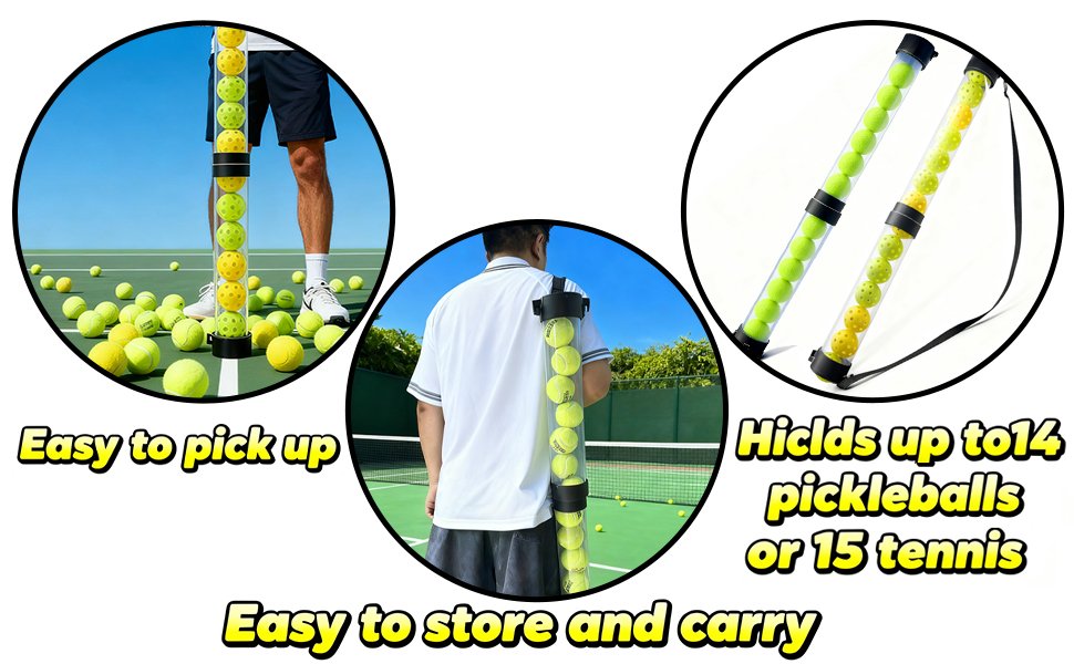 Pickleball Pickup Tube