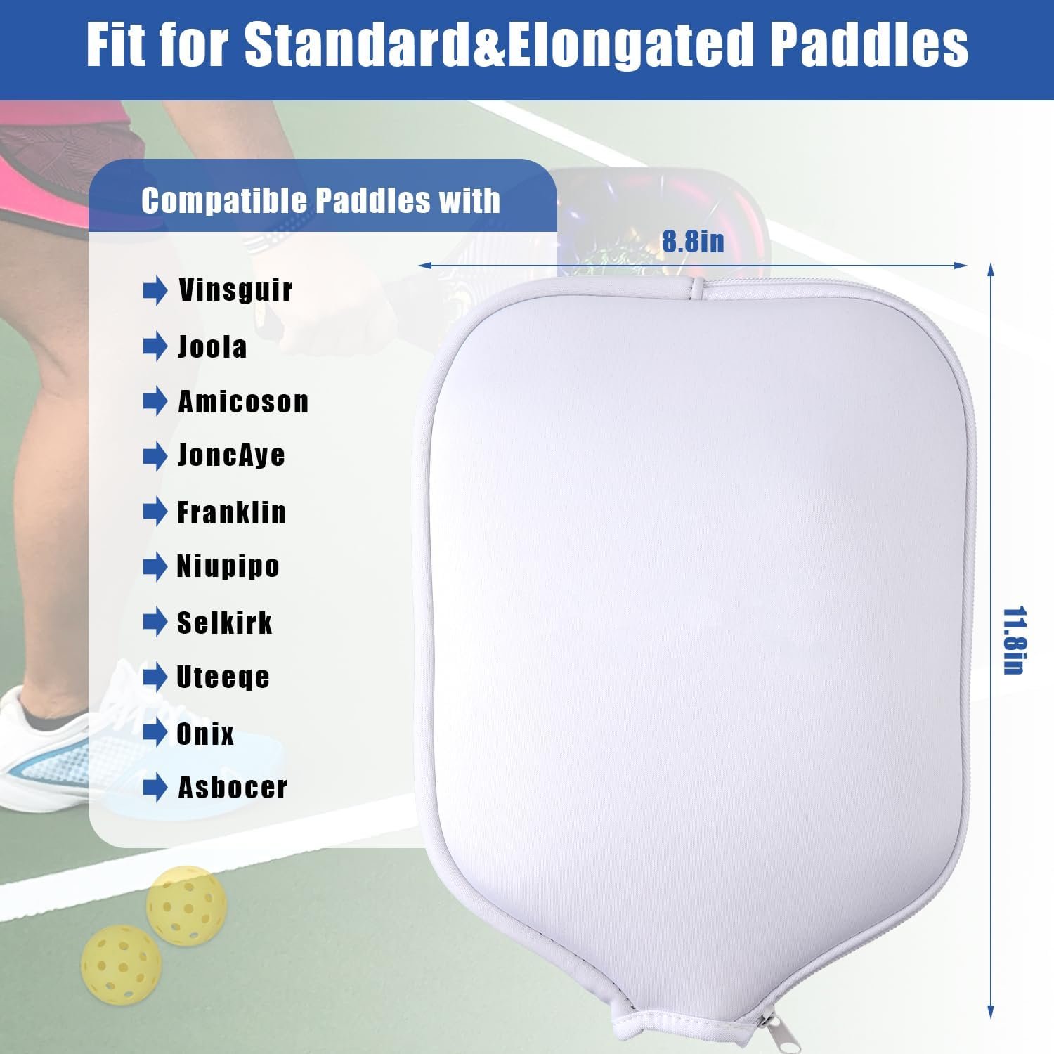 Pickleball Paddle Covers