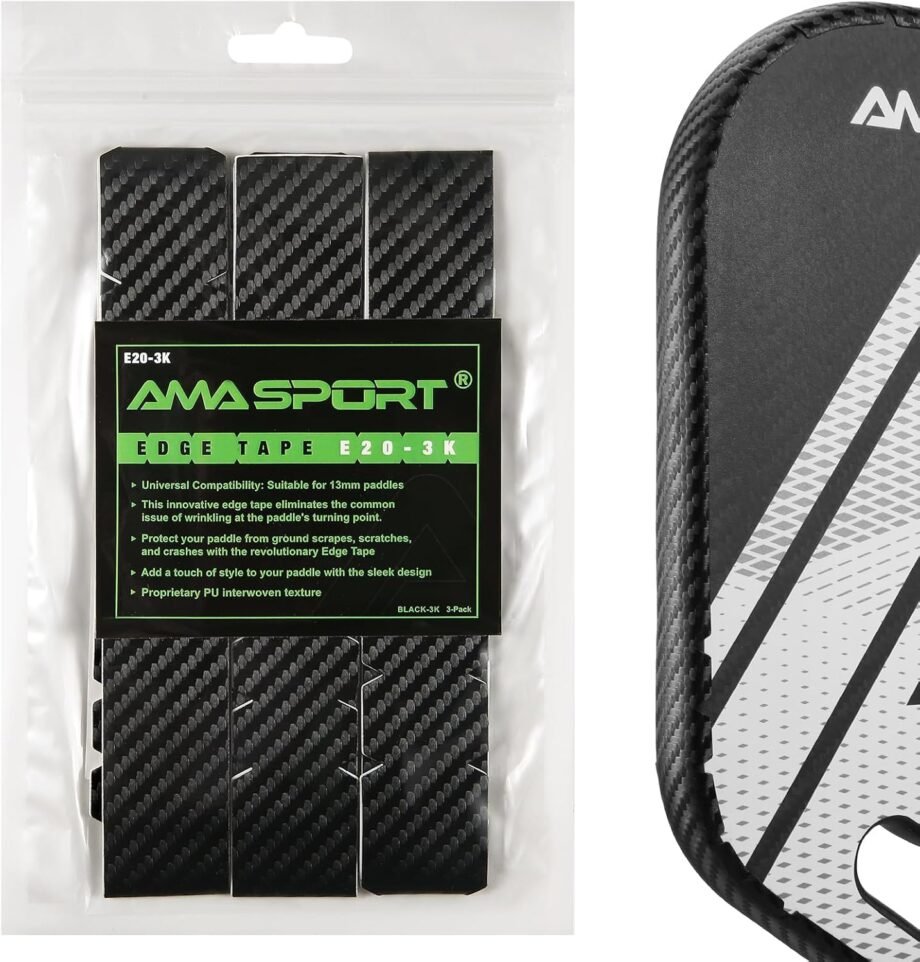 Protect Your Game: The AMA SPORT Pickleball Paddle Edge Guard Tape That Stands the Test of Time!