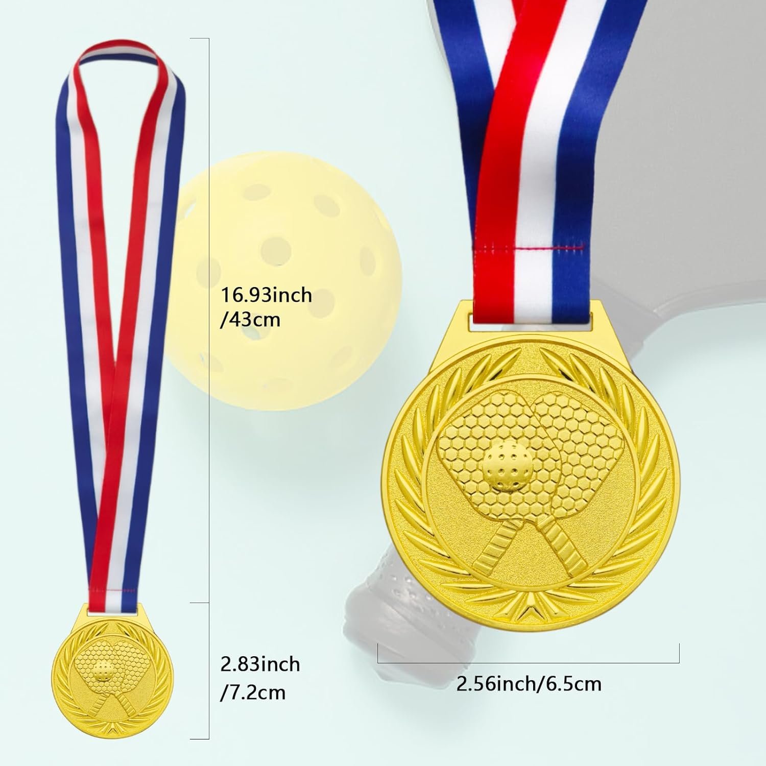 Good Encouragement Pickleball Medals