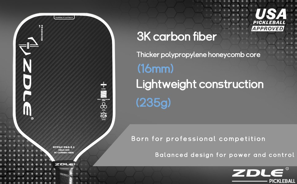 Zdle Pro Pickleball Paddle Set