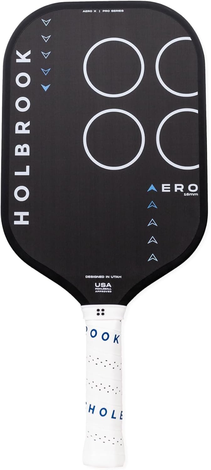 Slicing Through the Competition: A Review of the Holbrook Aero Series Edgeless Pickleball Paddle!