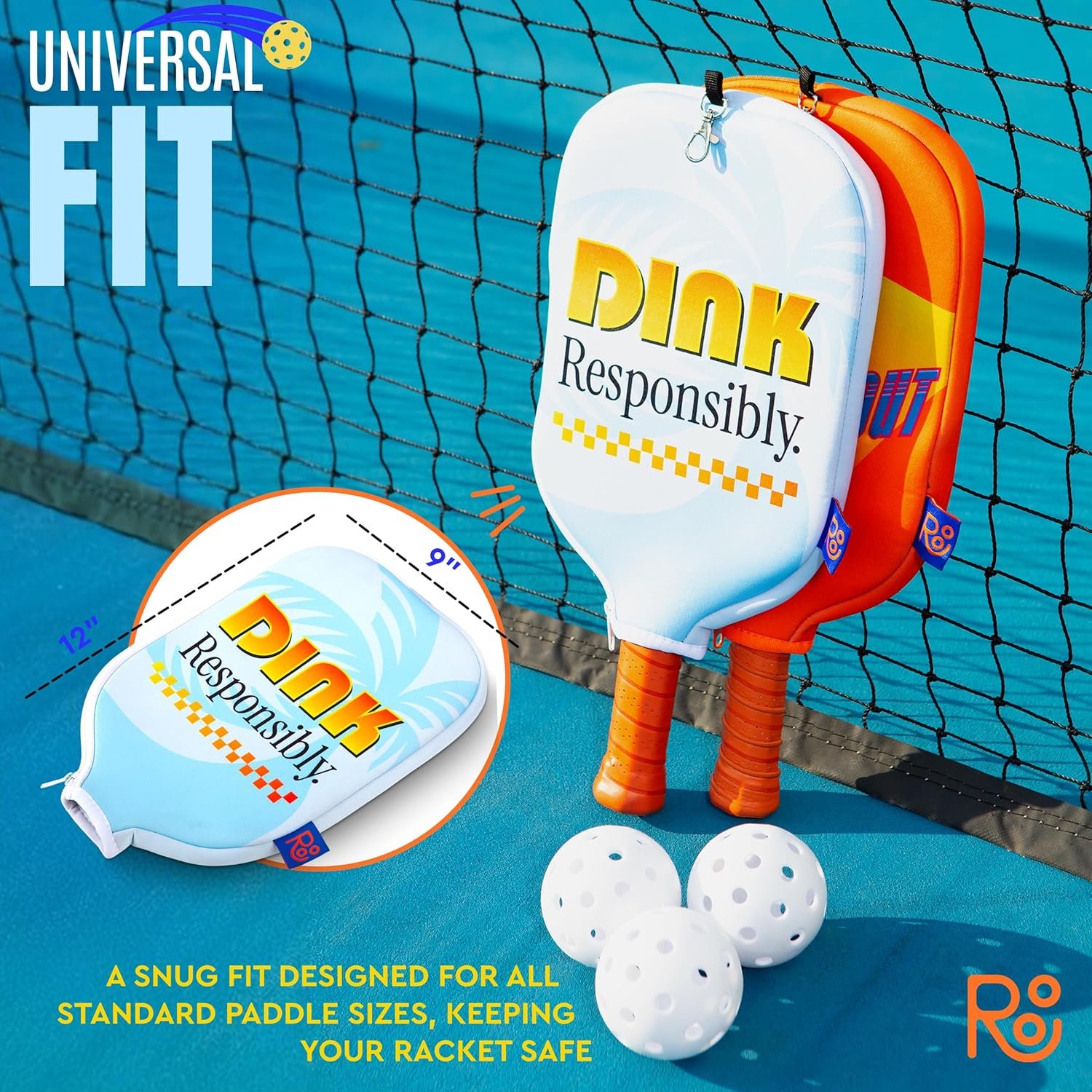 Roo Pickleball Paddle Cover