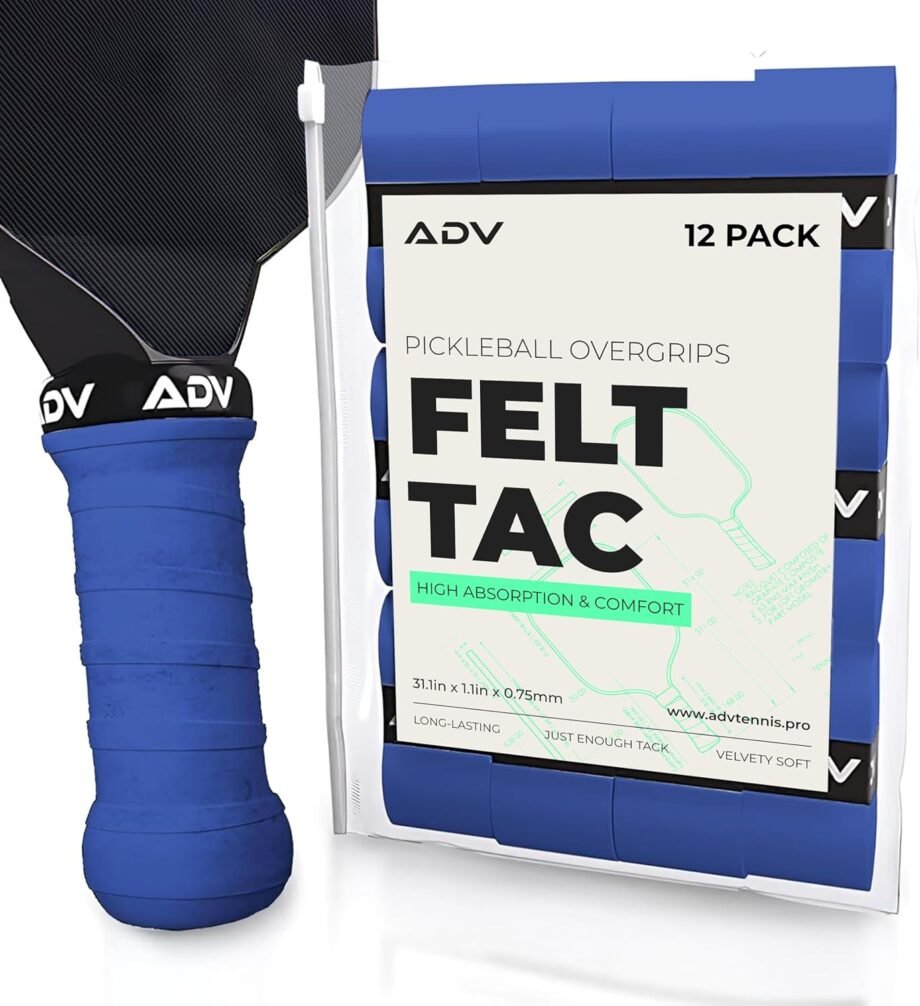 Get a Grip: ADV Felttac Pickleball Grip Tape Takes Your Game to the Next Level!
