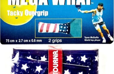 Serve Up Patriotism: Reviewing the TOURNA Pickleball Mega Wrap USA Flag Tacky Overgrip!