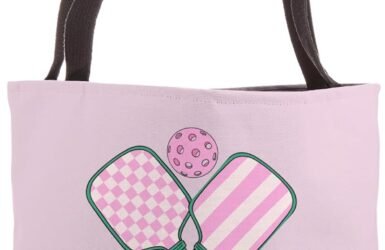Swing in Style: Colorado Pickleball Girls Preppy Pink Racquets Tote Bag Review!