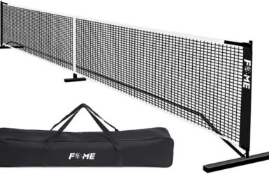 Game On: Unleash Your Skills with the FOME 22 FT Portable Pickleball Net System!