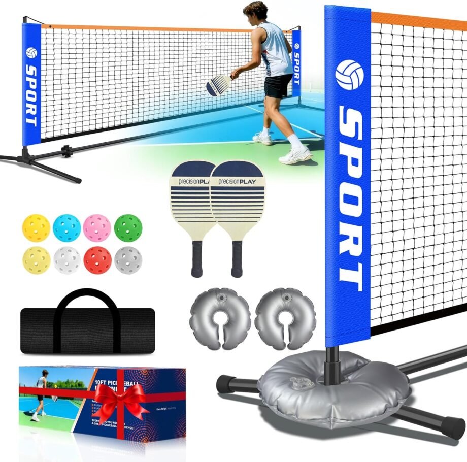 Get Your Game On with the Ultimate Driveway Pickleball Net Set!
