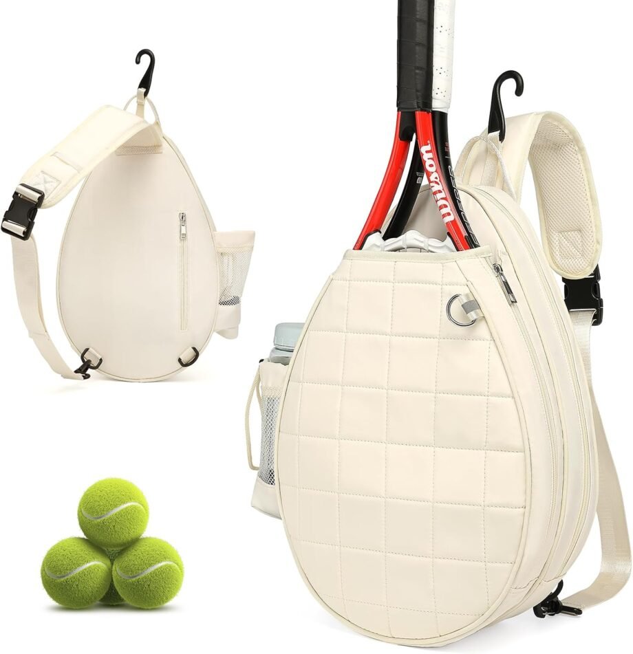 Ace Your Game with the Versatile Tennis Backpack: The Ultimate Sling Bag for Rackets and More!