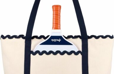 Game On in Style: A Review of the Ame & Lulu Court to Coast Canvas Pickleball Tote Bag!