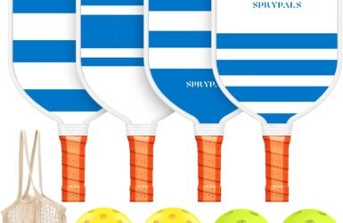 Dink It Like a Pro: Unleashing the Fun with USAPA Approved Pickleball Paddles Set!