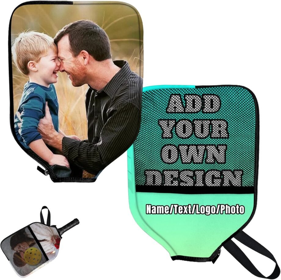 Serve Up Style: Your Personalized Pickleball Paddle Cover Review!