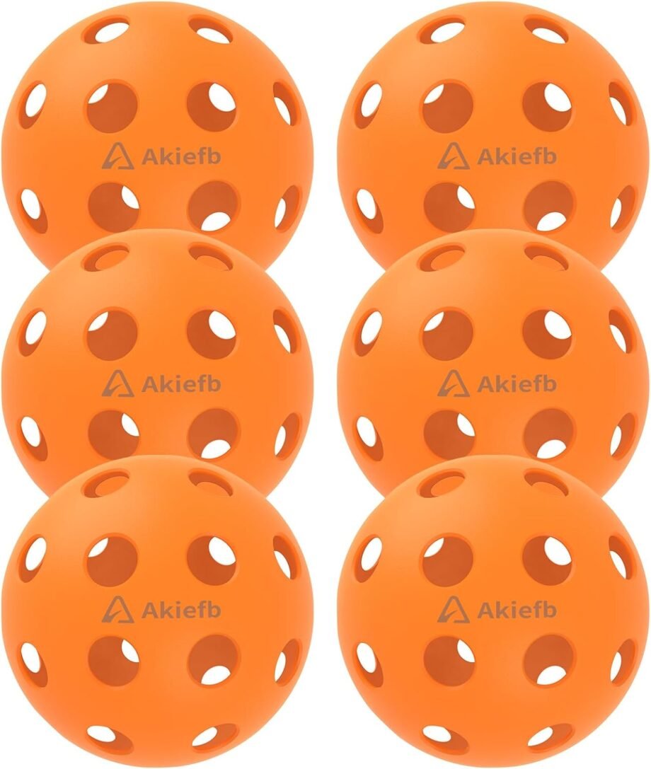 Dink with Confidence: Unleashing the Pro-Grade 40-Hole Outdoor Pickleball Balls!