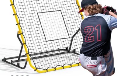 Catch Every Bounce: The Ultimate Review of the 4x4.5FT Baseball Rebounder Net!